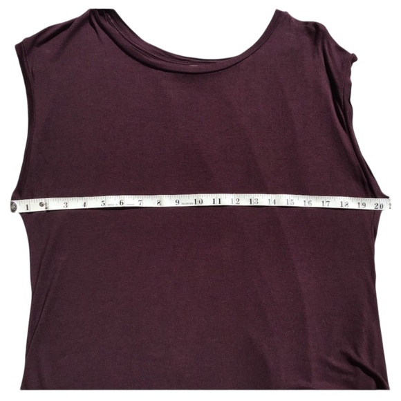 Aritzia Wilfred Purple Split Back La Riviere Top - Picture 5 of 10